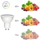 image 2 of LED Lamp- 7W GU10 Plastic Body SMD DIMMABLE LED, 500Lm 3000K (pack of 10pcs)