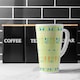 image 2 of Hieroglyphic Egyptian Language Symbols Latte Mug