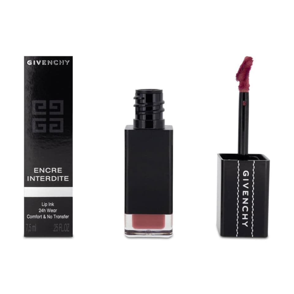image 1 of Givenchy Encre Interdite 02 Arty Pink Lipstick 7.5ml Pink