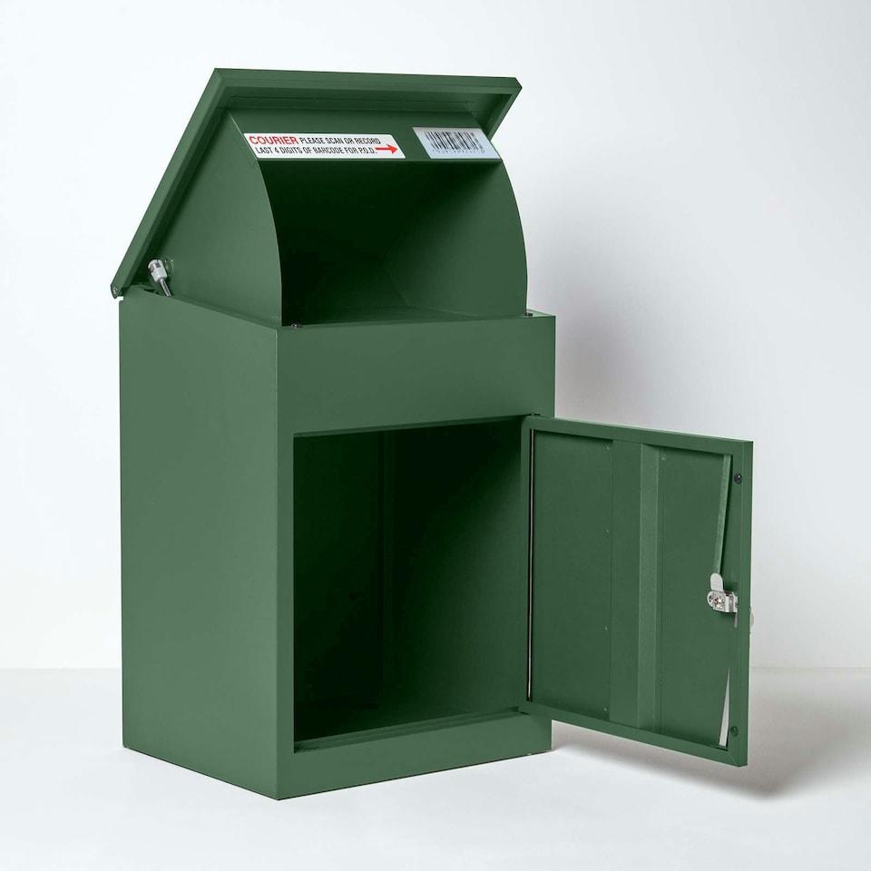 image 1 of SMART PARCEL BOX® Medium Front Access Green Green