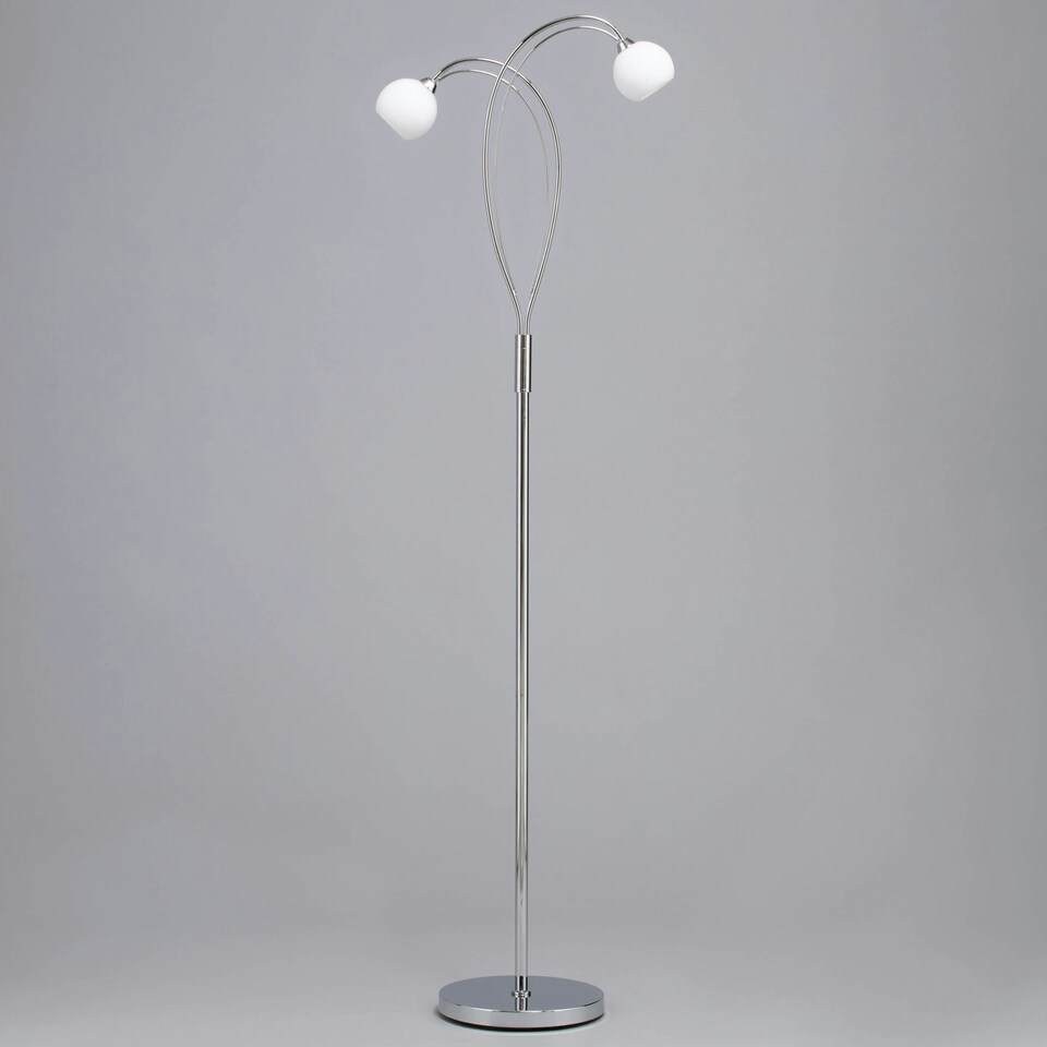 image 1 of BHS Soni Floor Lamp | Silver | Chrome | 1