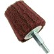 image 2 of Goblet Shaped Sanding Polishing Cleaning Mop 50mm Width 240 Grit 6mm Shank 1pk