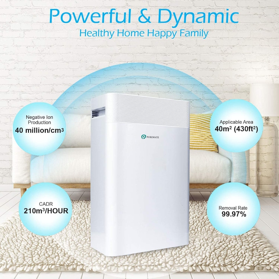 image 1 of 5in1 Air Purifier with True HEPA Filter and Negative Ion Generator