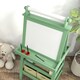 image 8 of AIYAPLAY Art Easel for Kids with Paper Roll, 3 in 1 Kids Easel Double-Sided Magnetic Whiteboard and Chalkboard with Storage Baskets, for Children 3-6 Years | Green | 59W x 48D x 118Hcm
