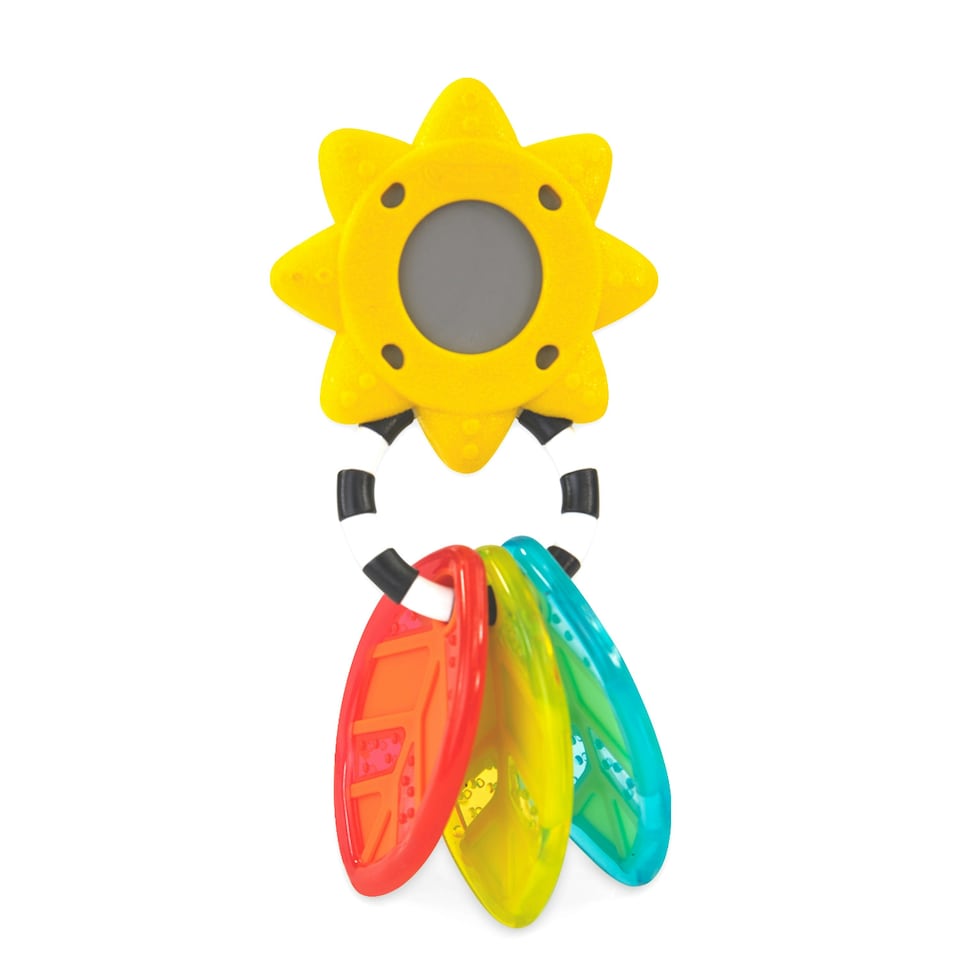 image 1 of Sassy Eco Sunshine Shake & Teethe Rattle