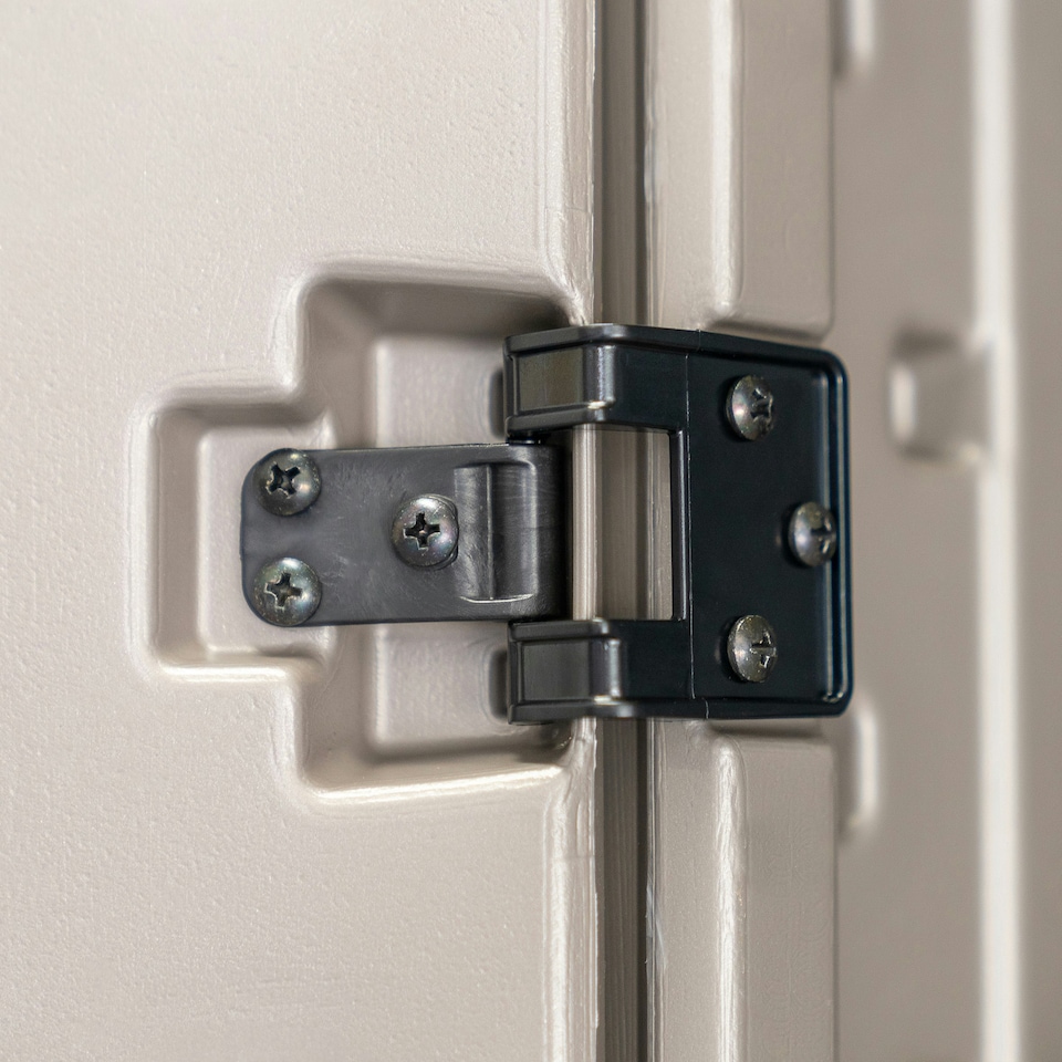 image 1 of Suncast Haven Mega Tall Storage Cabinet | Grey