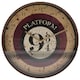image 1 of Harry Potter Platform 9 3/4 Wall Clock - Beige/Burgundy - One Size