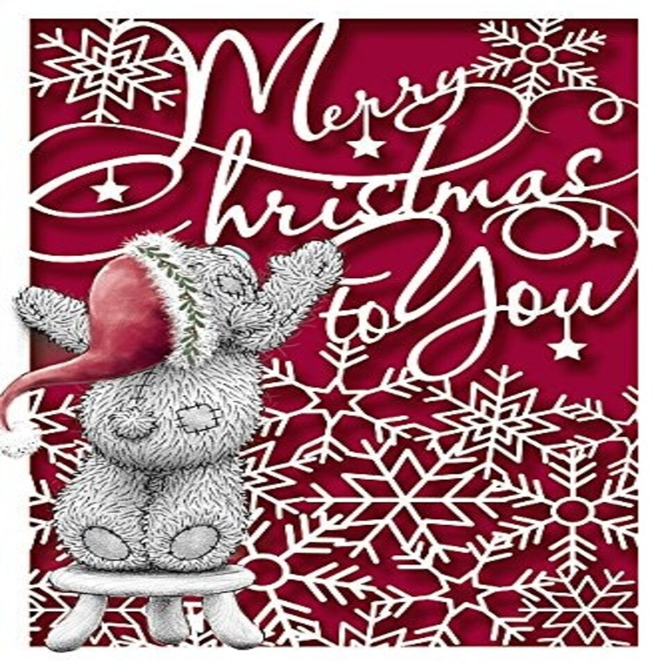 image 1 of Merry Christmas to You Me to You Bear Card