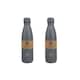 image 2 of Restore Roam Stainless Steel Insulated Thermal Bottle 500ml Grey 2 Pack