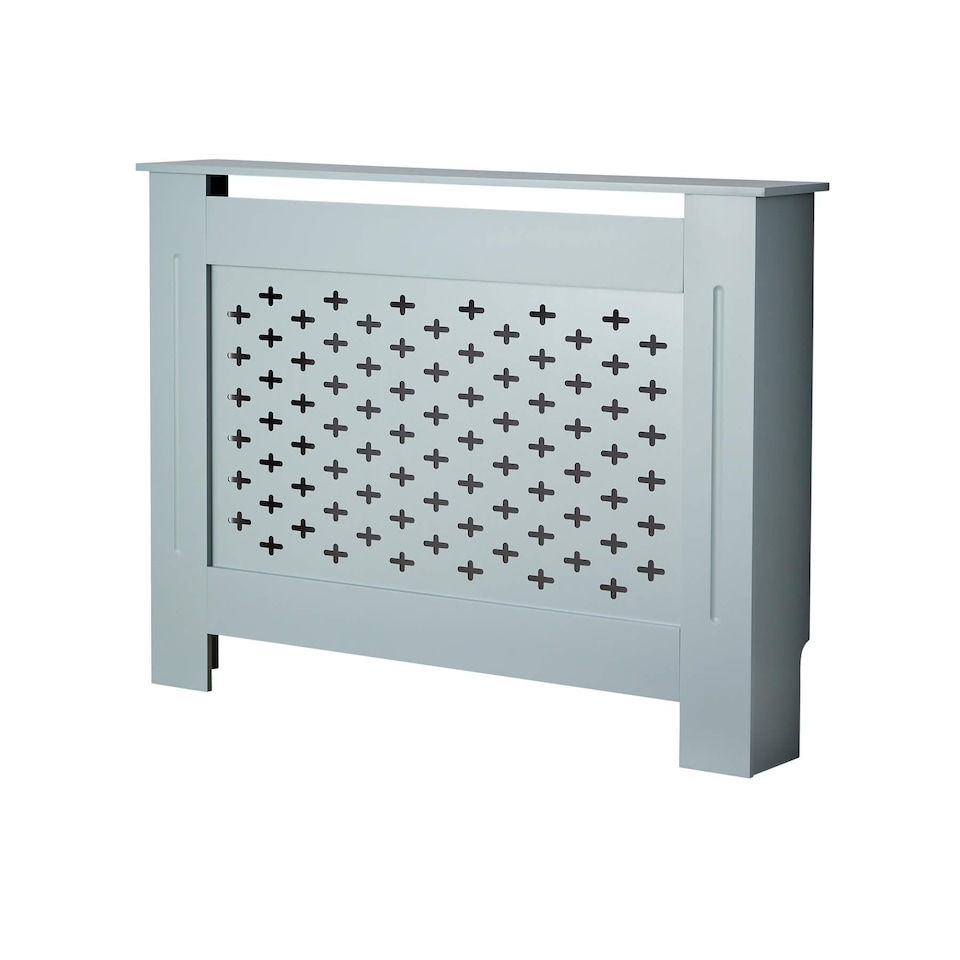 image 1 of Medium Radiator Cover MDF Wooden Home Decorative Modern Design | Grey