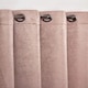 image 1 of Metro Thermal Blackout Eyelet Curtains 116cm x 137cm Blush Pink Pink | Pink