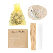 Something Different Herbal Magick Happiness Spell Kit - White/Brown - One Size