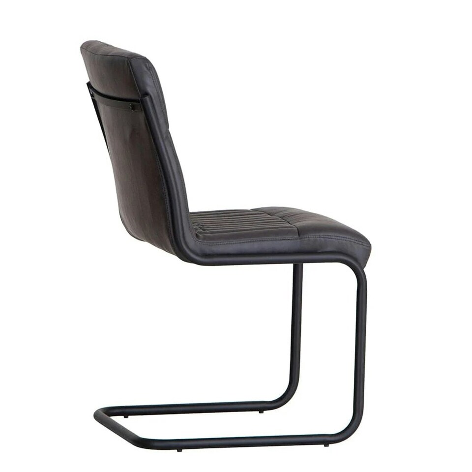 image 1 of Jusleen Grey Dining Chair - Set of 2