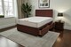 image 1 of SKY Plush Bed Set With Mattress, 2 Drawers Same Side & 24"Headboard