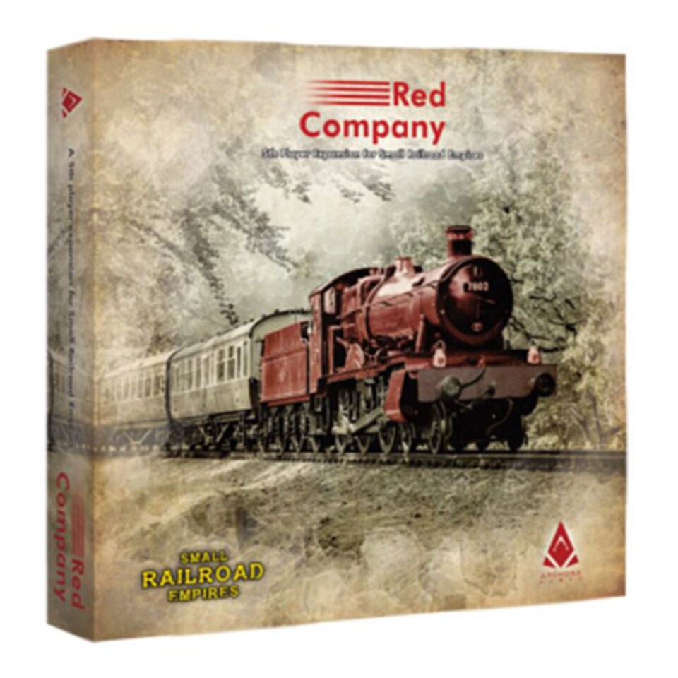 Small Railroad Empires - Red Company (5th player expansion)
