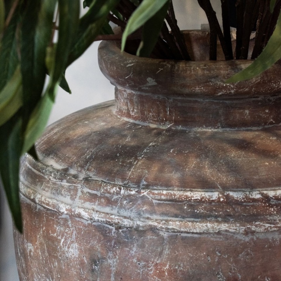 image 1 of Siena Large Water Pot - Ceramic - L37 x W37 x H39 cm - Brown | Brown