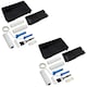 image 1 of 2 x Decorators Roller Trays Rollers 100mm and 230mm + Paint Brush Set DIY 11pc