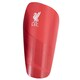 image 1 of Liverpool FC Childrens/Kids Fuse Crest Slip-In Shin Guards - Red/Black/White - 7-9 Years