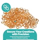 image 2 of 14mm Brass Eyelets with Washers for Arts & DIY Projects - 50 Pcs