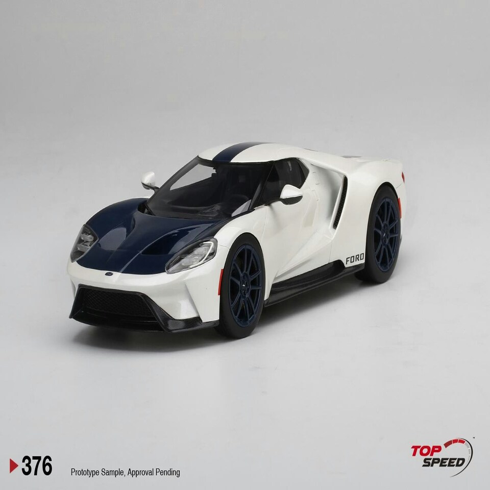 image 1 of Ford GT 64 Prototype Heritage Edition 1:18 Scale TSM TS0376