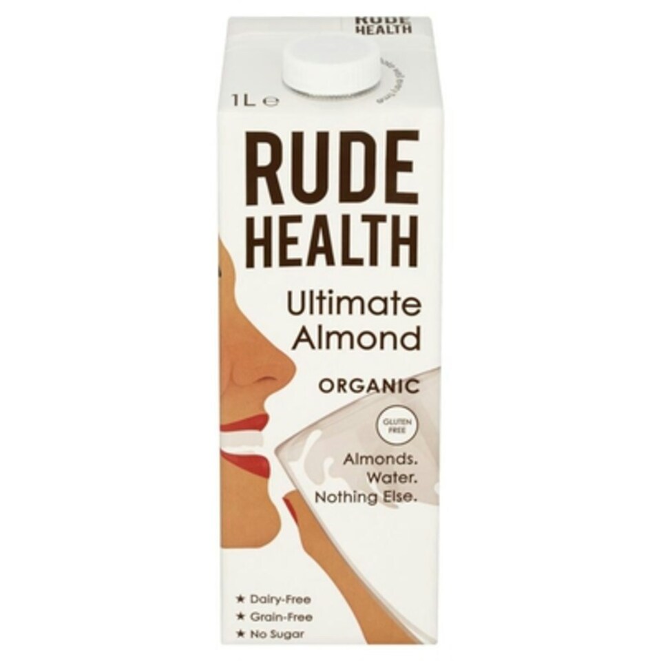 Ultimate Almond Drink, Organic 1 Litre (Rude Health)