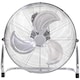 image 8 of HOMCOM 20 Chrome Metal Floor Fan with Tilting, High Velocity, 3 Speed, Portable Gym Fan for Home Office, Silver