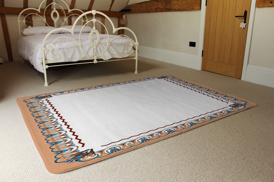 image 1 of Egypt Border Rug | Multi