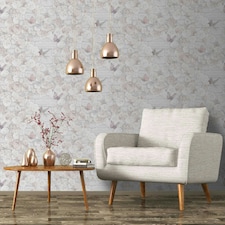 Superfresco Easy Pink Flower Wall Floral Wallpaper Pink | Pink