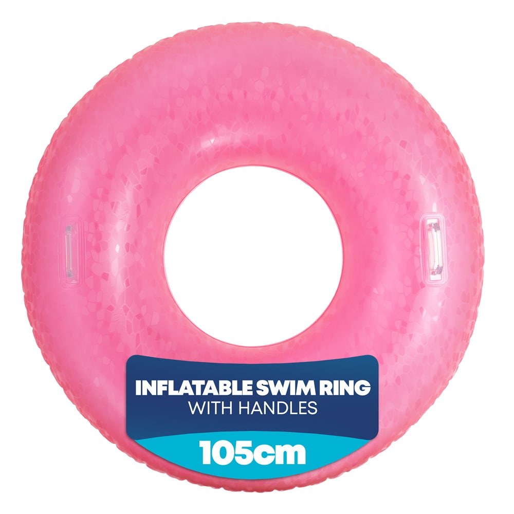 SPLASH Inflatable Swim Ring for Pool and Beach Use