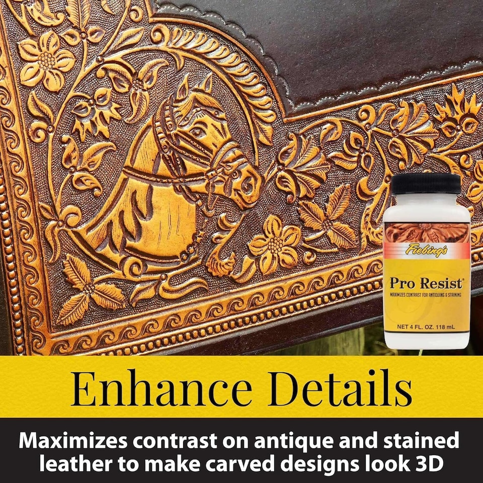 image 1 of Fiebing's Pro Resist - Leather Stain & Water Repellent Barrier 4oz | Clear