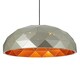 image 2 of Interiors by Premier Large Silver Dome Pendant Light