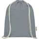 image 2 of Oregon Recycled Cotton Drawstring Bag - Grey - One Size Grey | One Size