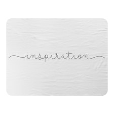 Text Inspiration Designer Blanket | Multi