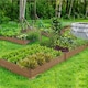 image 3 of Yaheetech 124.5 cm W  Wooden Raised Garden Bed -Dark Brown | Brown | Dark Browm | 241.5 cm L × 124.5 cm W × 27 cm H | 1