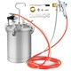 image 1 of COSTWAY 15L Paint Tank Pressure Paint Pot Adjusting Spray Gun