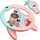 image 1 of Kids Pretend Driving Steering Wheel Toy – Backseat Car Playset with Lights, Sounds & Music, 360° Rotation, Suction Cup Mount