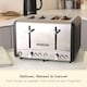 image 9 of Hamilton Beach Harmony 4 Slice Toaster Espresso