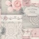 image 1 of Crown Ophelia Decoupage Wallpaper - Blush - 10m x 53cm Pink