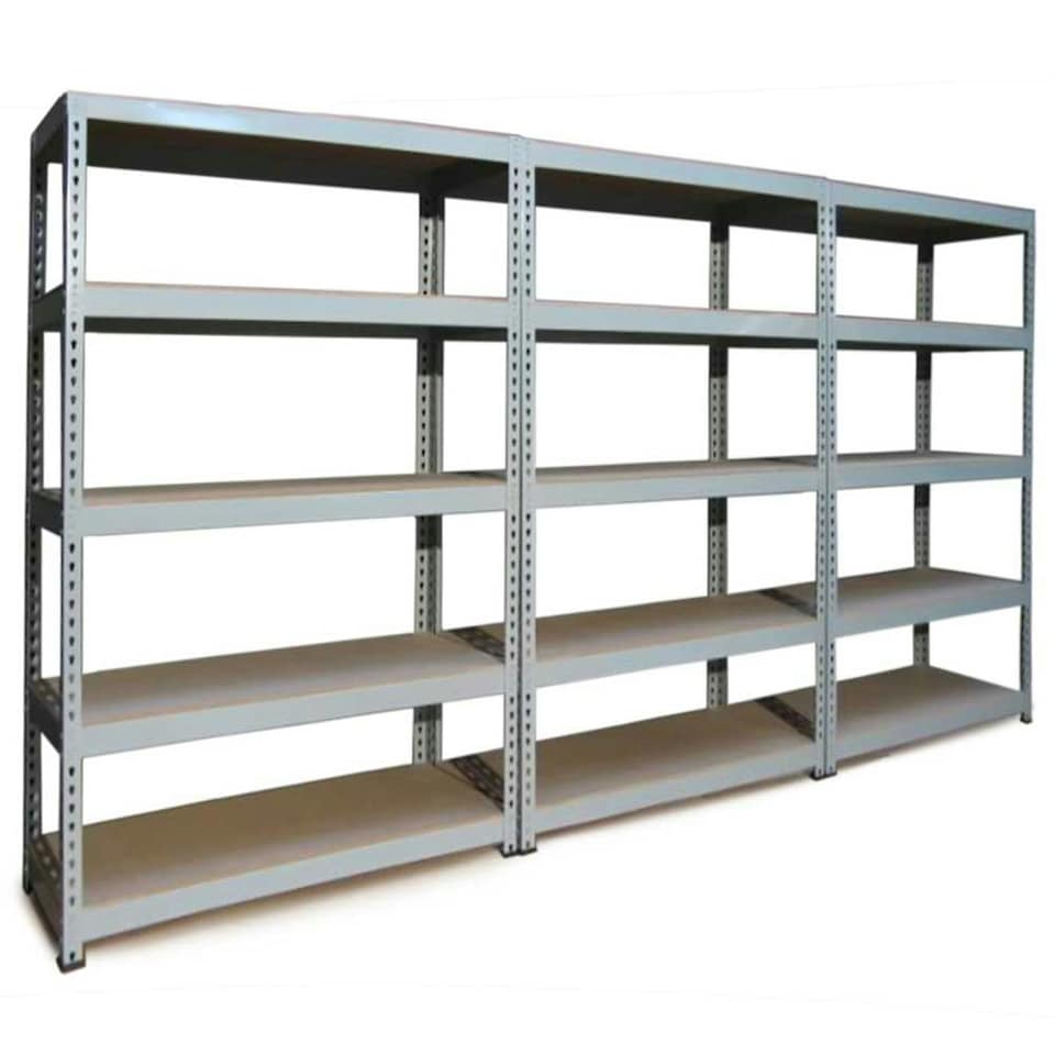 image 1 of 3 x Q-Rax 120 x 50 x 180cm Grey Grey