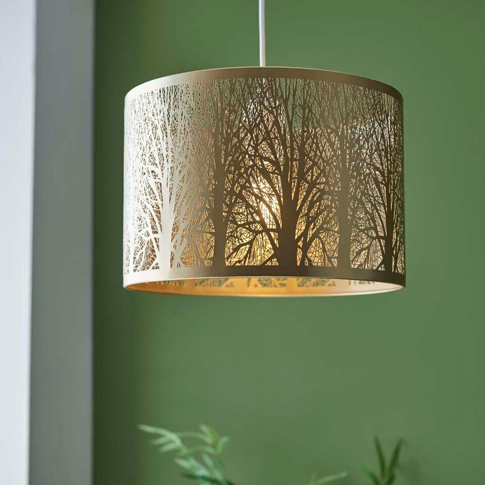 image 1 of Mason Antique Brass Shade