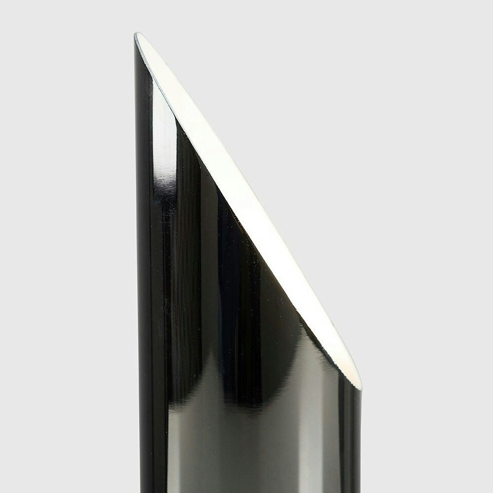image 1 of ValueLights Modern Black Chrome Table Floor Standing Uplighter Wall Wash Lamp