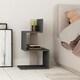image 2 of Decortie Rosie 3-Tier Side Table 42x30x72cm Anthracite Grey