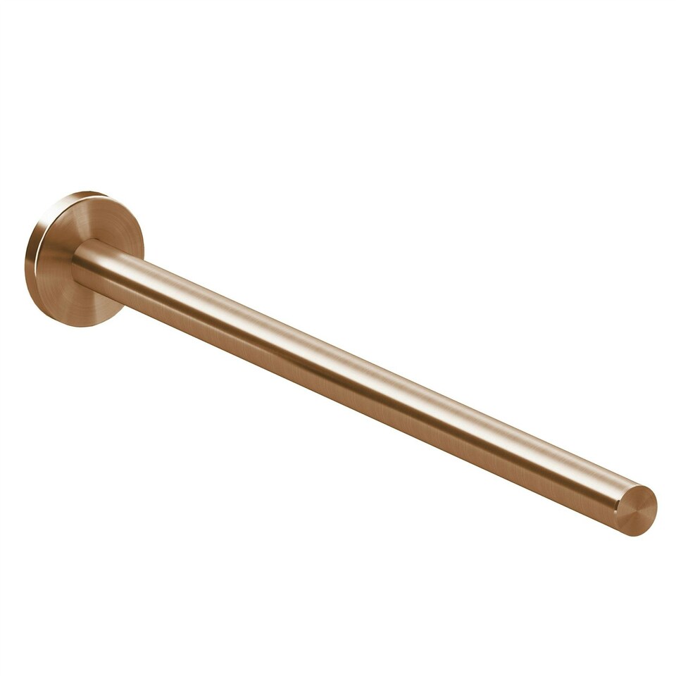 image 1 of Cosmic Wall Mounted Towel Circular Rail Made of Metal Copper for Bathroom 40 cm