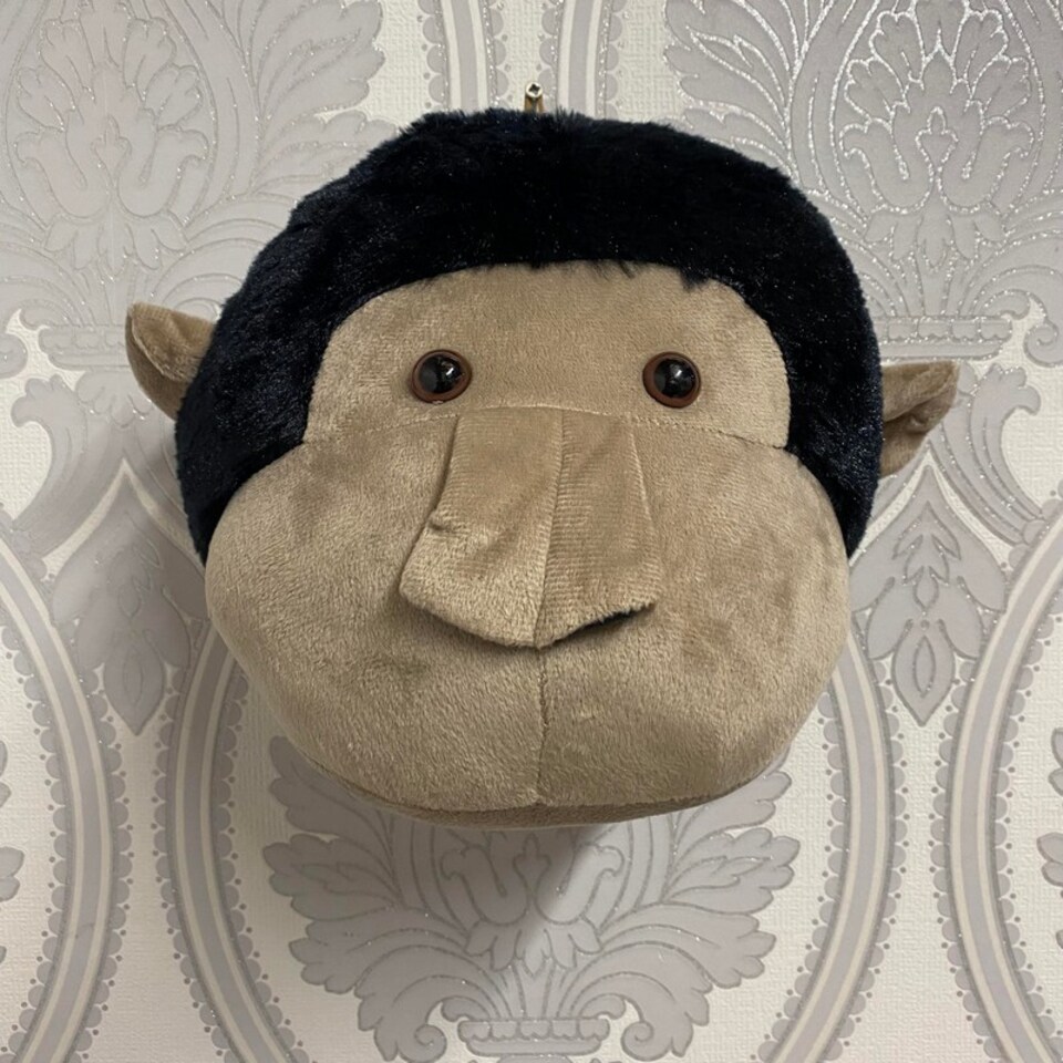 image 1 of Monkey Head Hanger - L18 x W20 x H30 cm
