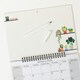 image 3 of 2026 Monthly Memo Board Calendar & Pen Plants Design