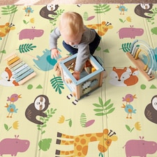 Wildlife Baby Play Mat Foldable and Waterproof