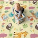 image 1 of Wildlife Baby Play Mat Foldable and Waterproof