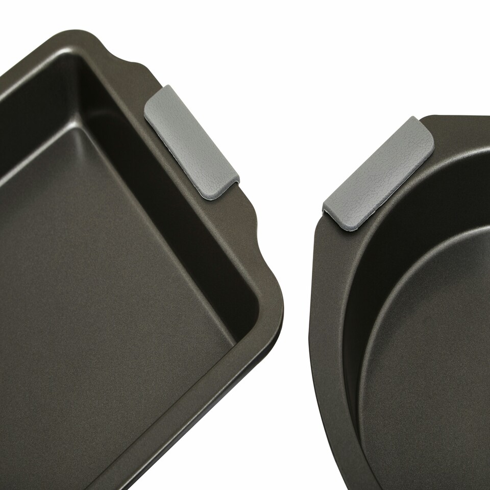 image 1 of Interiors by Premier Baking Dish Set Of 3, Durable Carbon Steel Bakeware For Roasting & Baking, Non-Stick Oven Safe Dishes