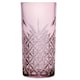 image 3 of Pasabahce Pink Coloured Tall Cut Glass | Pink | 8