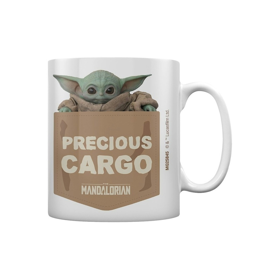 image 1 of Star Wars: The Mandalorian Precious Cargo Mug - White/Light Brown - One Size